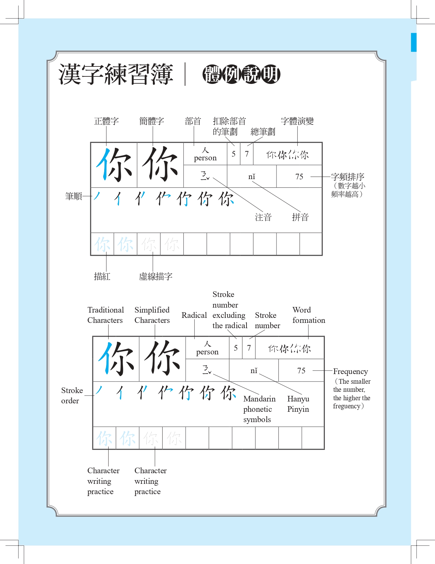 當代中文課程作業本與漢字練習簿1-1（二版） - 聯經出版
